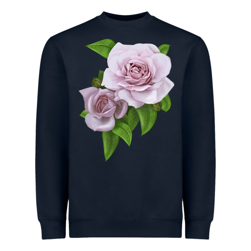 Silver Lining Rose Heavyweight Sweatshirt by LillyAllenDesigns | Teevron