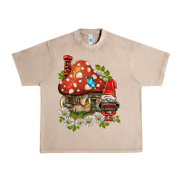 French Oak welcome gnome ladybug Urban Heavy Tee - BarkalooDesign
