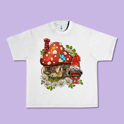 Welcome Gnome Ladybug Urban Heavy Tee Designed By Barkaloodesign