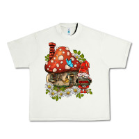 Pistachio welcome gnome ladybug Urban Heavy Tee - BarkalooDesign