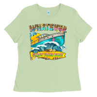 Matcha whatever float your boat Ladies Tee - texasbilliewilder