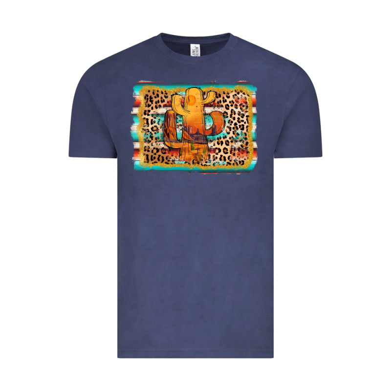 Cactus Western Leopard Vintage Tee by AdoDesignShop | Teevron