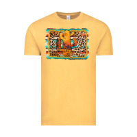 Vintage Mustard cactus western leopard Vintage Tee - AdoDesignShop