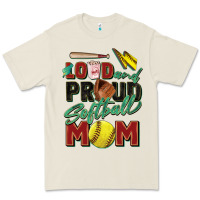 Bone loud and proud softball mom Premium Tee - Zillion Design Studio