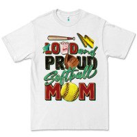 Loud And Proud Softball Mom Premium Tee | Teevron