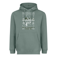Sage Merry Christmas Heavyweight Hoodie - Bettercallsaul