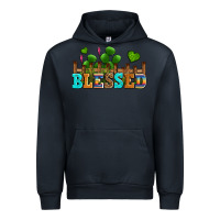 Navy blessed olivia Urban Hoodie - OliviaCreatesArt