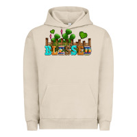 Pigment French Oak blessed olivia Urban Hoodie - OliviaCreatesArt