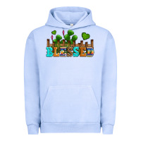 Pigment Grape Ice blessed olivia Urban Hoodie - OliviaCreatesArt