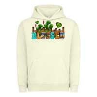 Pigment Pistachio blessed olivia Urban Hoodie - OliviaCreatesArt