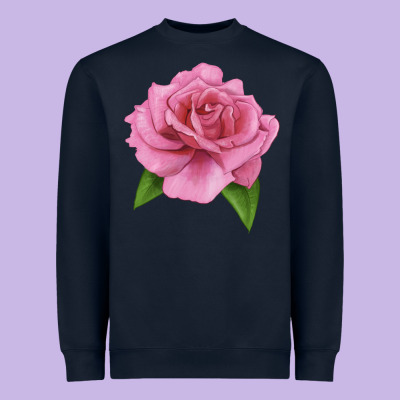 Perfume Delight Rose Heavyweight Sweatshirt Designed By Lillyallendesigns