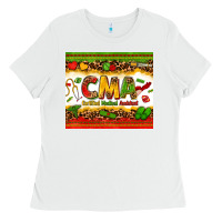 White certified medical assistant juneteenth Ladies Tee - Zillion Design Studio