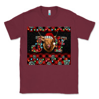 Burgundy highland cow joy christmas tumbler Classic Tee - Jasminsmagicworld