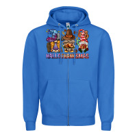 True Royal hallothanksmas gnomies bbs Zipper Hoodie - BundleAndBundleShop