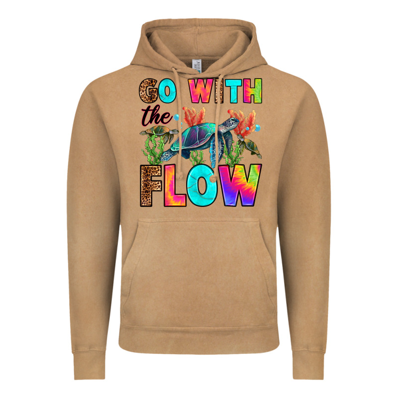 Go With The Flow Vintage Hoodie by RanaPortraitStore | Teevron