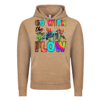 Vintage Coffee go with the flow Vintage Hoodie - RanaPortraitStore