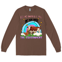 Chestnut buy me animals malia Long Sleeve Tee - MaliasSmallBusiness