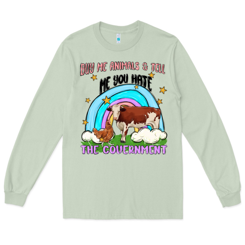 Buy Me Animals Malia Long Sleeve Tee by MaliasSmallBusiness | Teevron