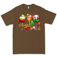 Mexico Wine Glasses Cups Premium Tee | Teevron