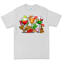 Dove Grey mexico wine glasses cups Premium Tee - CTS Tumbler Store