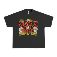 Pigment Black ladybug love bug Urban Heavy Tee - BarkalooDesign