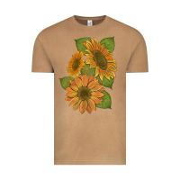 Vintage Camel sunflowers b Vintage Tee - Artiststas