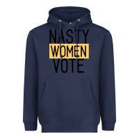 Navy Nasty Women Vote Heavyweight Hoodie - Bettercallsaul