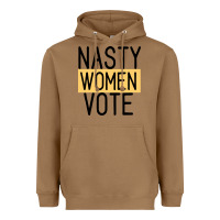 Toasted Coconut Nasty Women Vote Heavyweight Hoodie - Bettercallsaul
