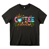Asphalt coffee please Heavy Core Tee - Zillion Design Studio