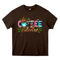 Chocolate Brown coffee please Heavy Core Tee - Zillion Design Studio