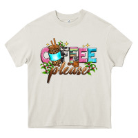 Cream coffee please Heavy Core Tee - Zillion Design Studio