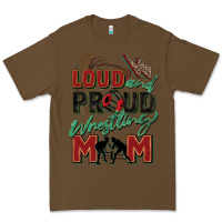 Cacao loud and proud wrestling mom Premium Tee - Zillion Design Studio