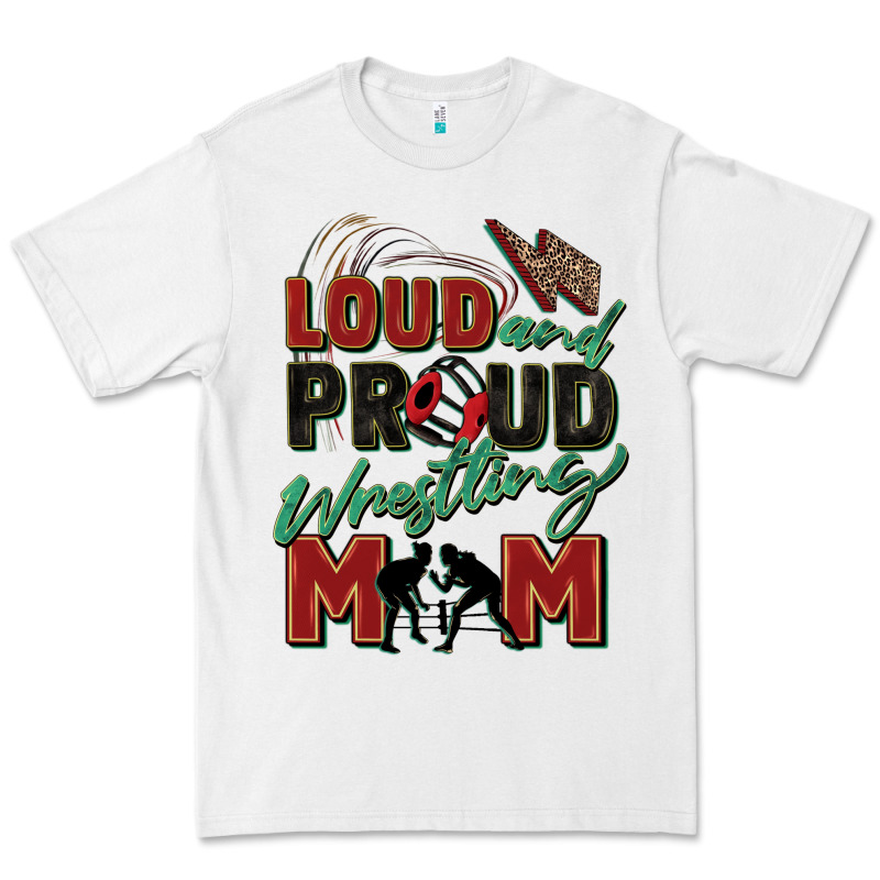 Loud And Proud Wrestling Mom Premium Tee by Zillion Design Studio | Teevron