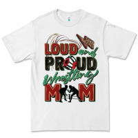 White loud and proud wrestling mom Premium Tee - Zillion Design Studio