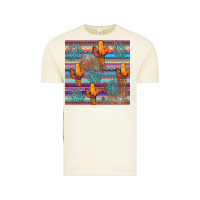 Vintage Arctic cactus gemstone seamless Vintage Tee - AdoDesignShop