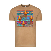 Vintage Camel cactus gemstone seamless Vintage Tee - AdoDesignShop