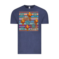 Vintage Denim cactus gemstone seamless Vintage Tee - AdoDesignShop