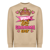 Mushroom world's best grandma ever Heavyweight Sweatshirt - Jasminsmagicworld