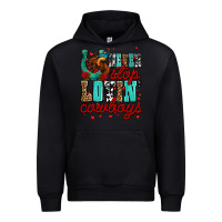 Black never stop lovin cowboys olivia Urban Hoodie - OliviaCreatesArt