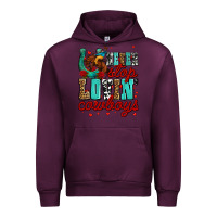 Mauve Wine never stop lovin cowboys olivia Urban Hoodie - OliviaCreatesArt
