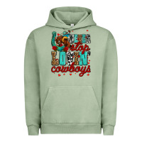 Pigment Oil Green never stop lovin cowboys olivia Urban Hoodie - OliviaCreatesArt