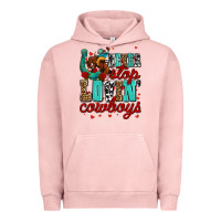 Pigment Salmon never stop lovin cowboys olivia Urban Hoodie - OliviaCreatesArt
