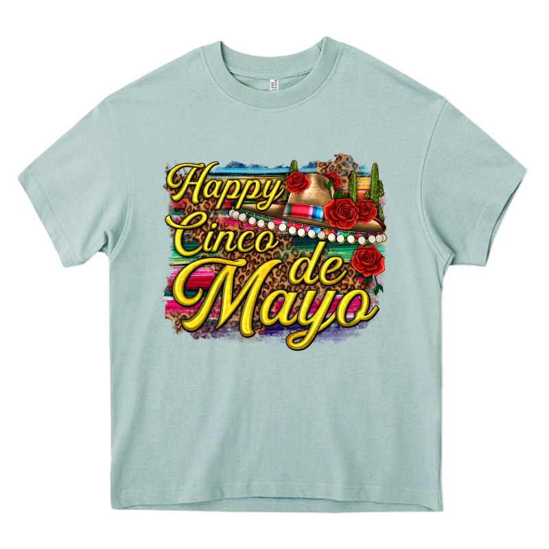 Happy Cinco De Mayo Heavy Core Tee by texasbilliewilder | Teevron