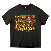 Asphalt Happy Cinco de Mayo Heavy Core Tee - texasbilliewilder