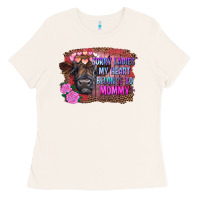 Bone sorry ladies my heart belongs to mommy highland calf Ladies Tee - RanaPortraitStore
