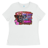 Sorry Ladies My Heart Belongs To Mommy Highland Calf Ladies Tee | Teevron