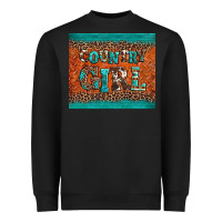 Black country girl Heavyweight Sweatshirt - BarkalooDesign