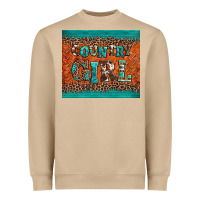 Mushroom country girl Heavyweight Sweatshirt - BarkalooDesign