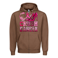 Chestnut crush cancer high heels bbs Zipper Hoodie - BundleAndBundleShop