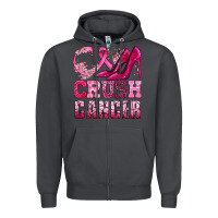 Smoke crush cancer high heels bbs Zipper Hoodie - BundleAndBundleShop